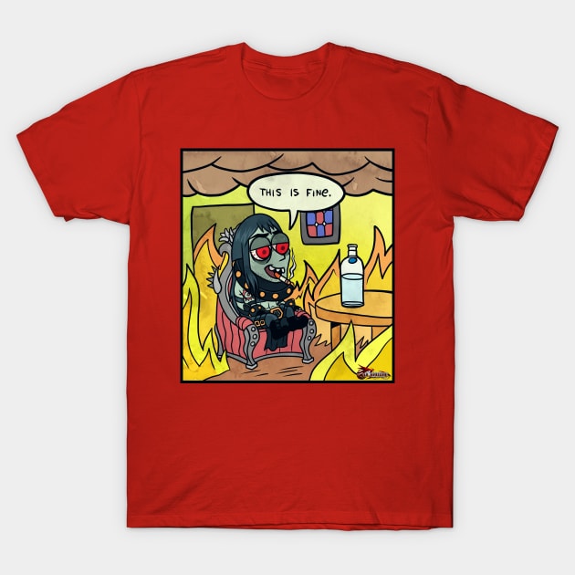 Red Horizon - Gabrek is fine T-Shirt by JascoGames